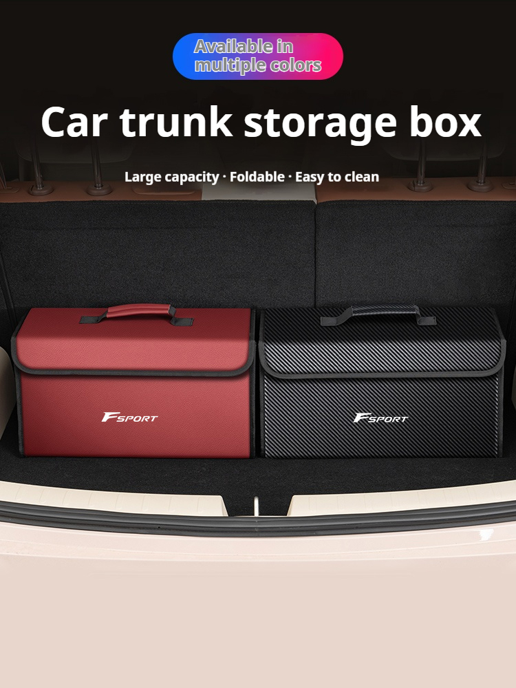 For Lexus F Sport ES RX LS500h - Car Trunk Organizer Foldable Storage Box ulasan dan harga