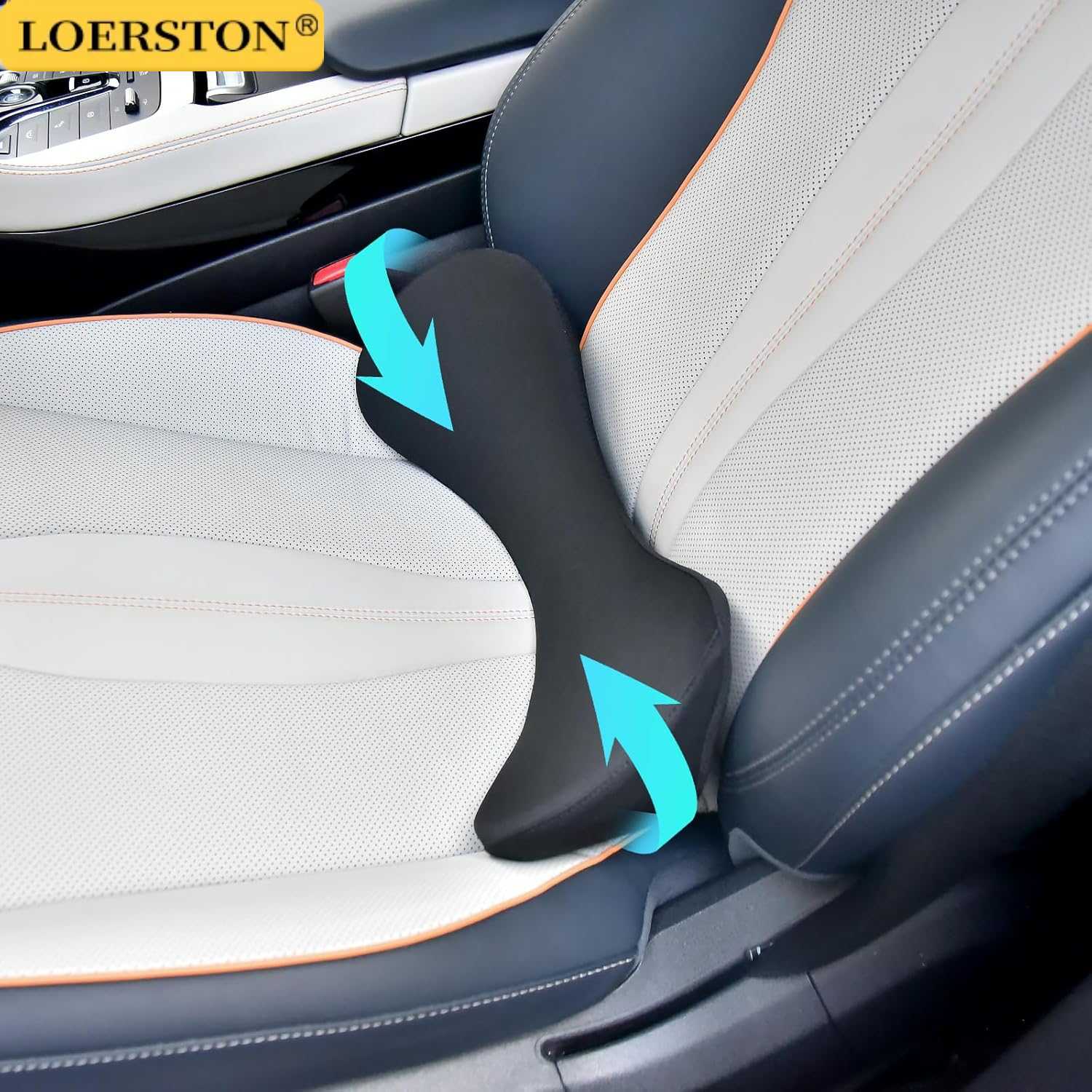 Multi-purpose Back Cushion Lum - Memory Foam Car Neck Pillow Lumbar Support ulasan dan harga