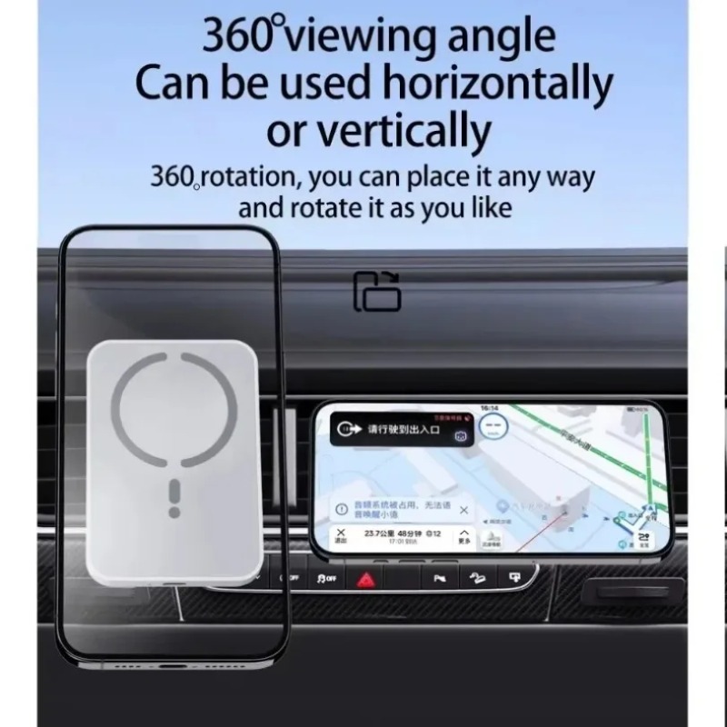 Magnetic Car Wireless Charger  - Magnetic Phone Holder For Car Vent ulasan dan harga