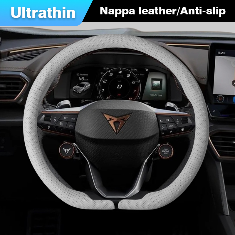 Compatible with Cupra Tavascan - Car Steering Wheel Cover Anti Slip Breathable ulasan dan harga