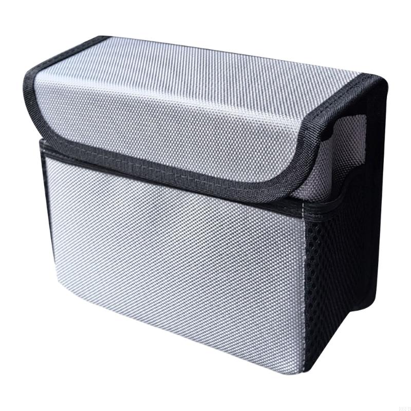 Car Back Storage Bag Trash Can - Waterproof Car Trash Can With Lid ulasan dan harga