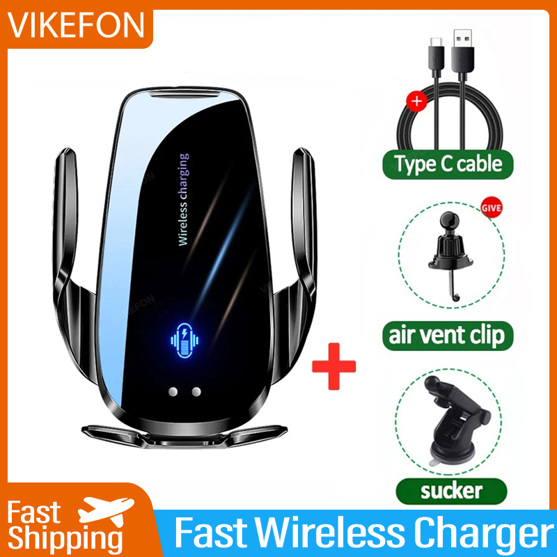 Car Air Vent Wireless Charger  - Wireless Car Charger Mount Fast Charging ulasan dan harga