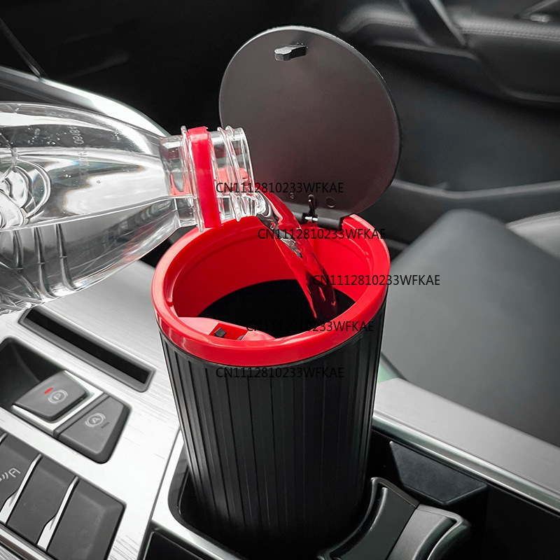 Car trash can, multi-functiona - Waterproof Car Trash Can With Lid ulasan dan harga