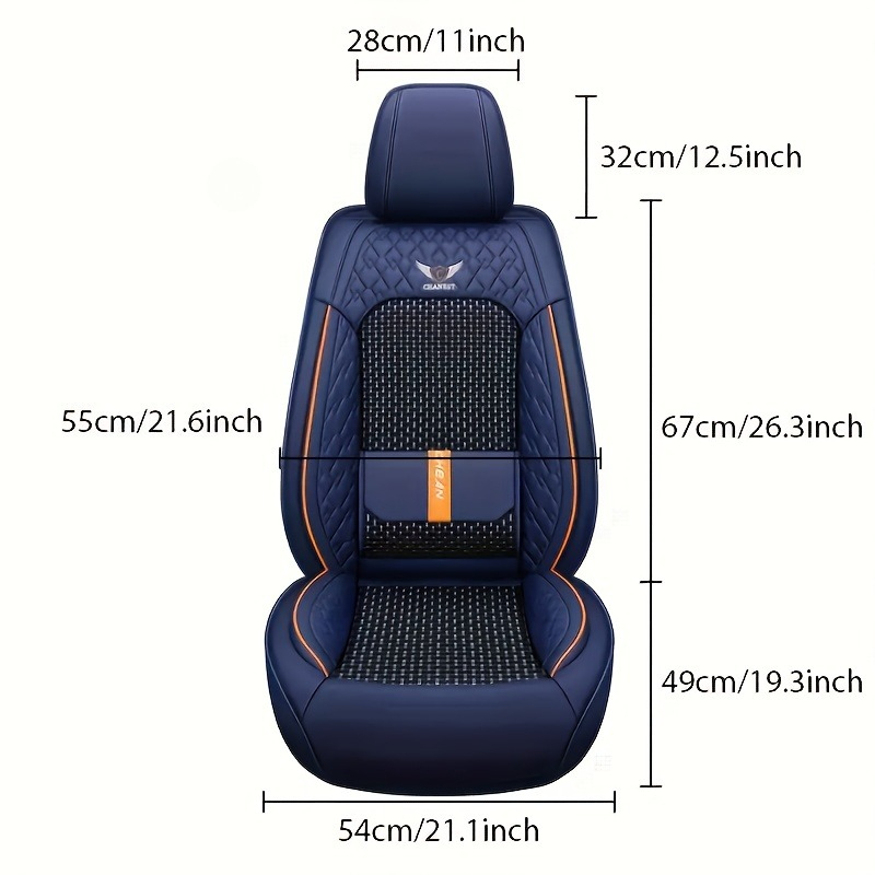 For peugeot 206 w205 honda jad - Leather Car Seat Covers Full Set Universal ulasan dan harga