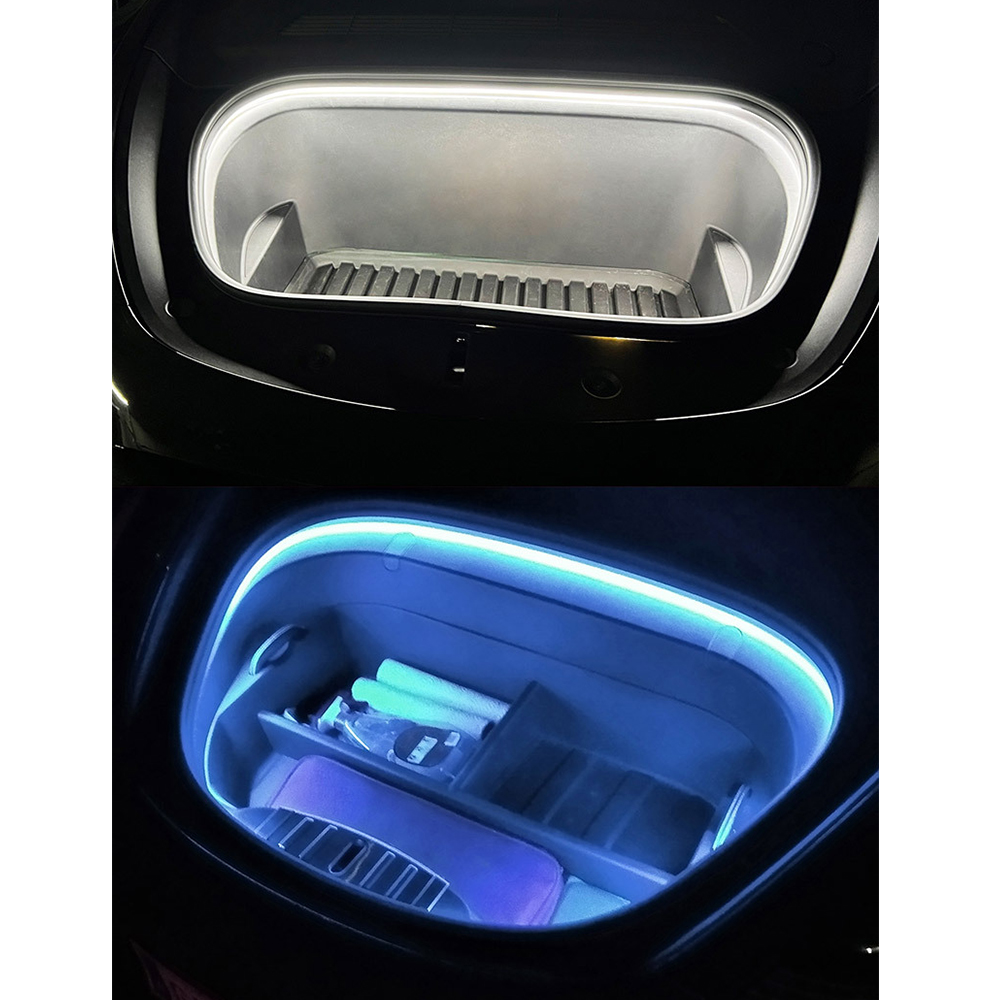 For Tesla Model 3 Y S X RGB AP - Led Ambient Interior Car Lights App Control ulasan dan harga