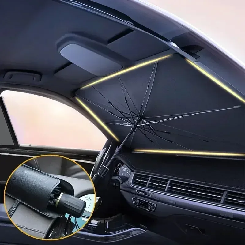 Multi Purpose Convenient Folda - Car Sunshade Windshield Umbrella Foldable ulasan dan harga