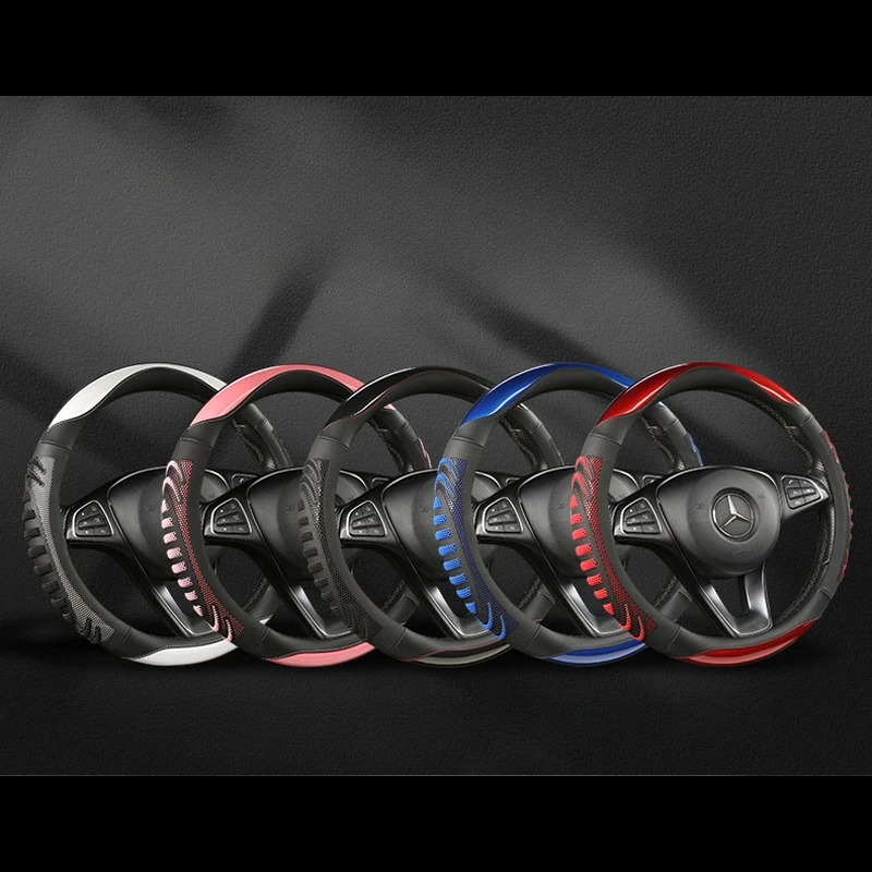 Three-dimensional Honeycomb Ca - Car Steering Wheel Cover Anti Slip Breathable ulasan dan harga