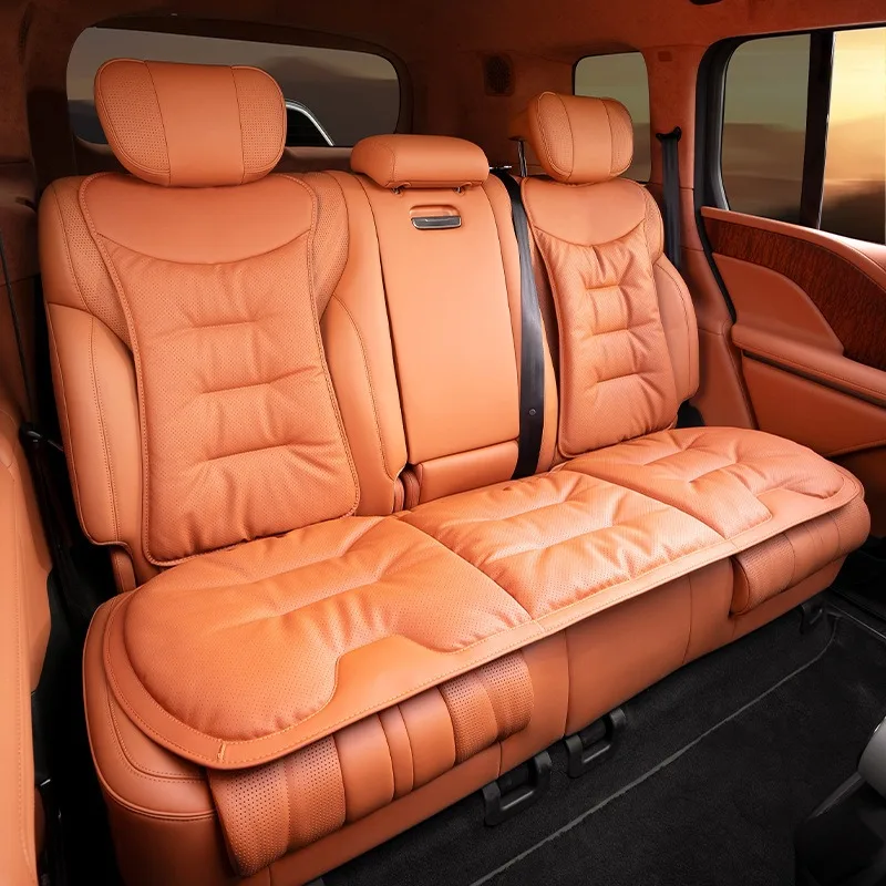 Universal Nappa Leather Soft C - Leather Car Seat Covers Full Set Universal ulasan dan harga
