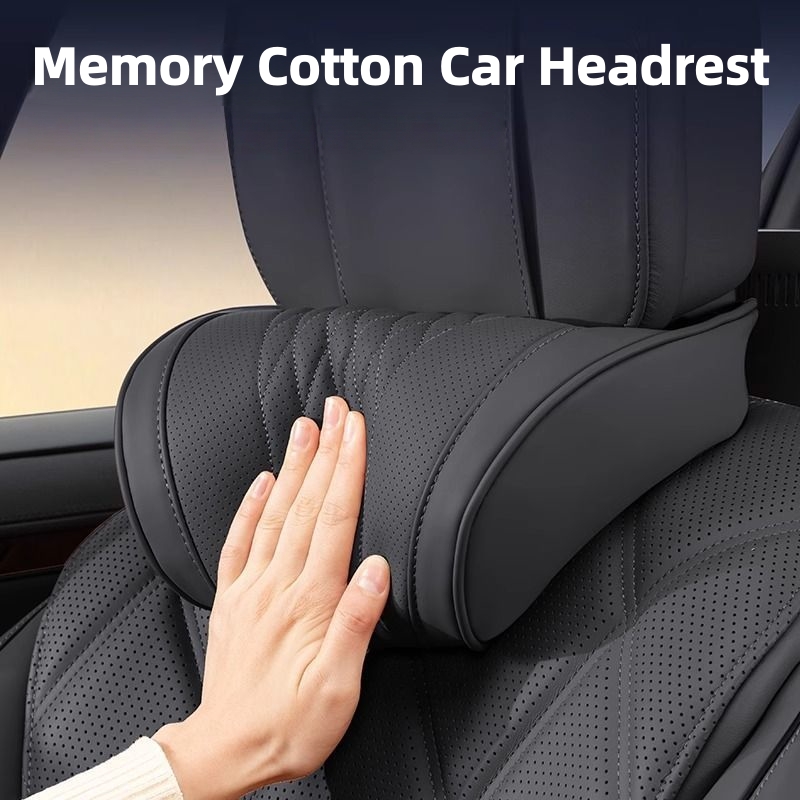 Luxurious Memory Foam Car Head - Memory Foam Car Neck Pillow Lumbar Support ulasan dan harga