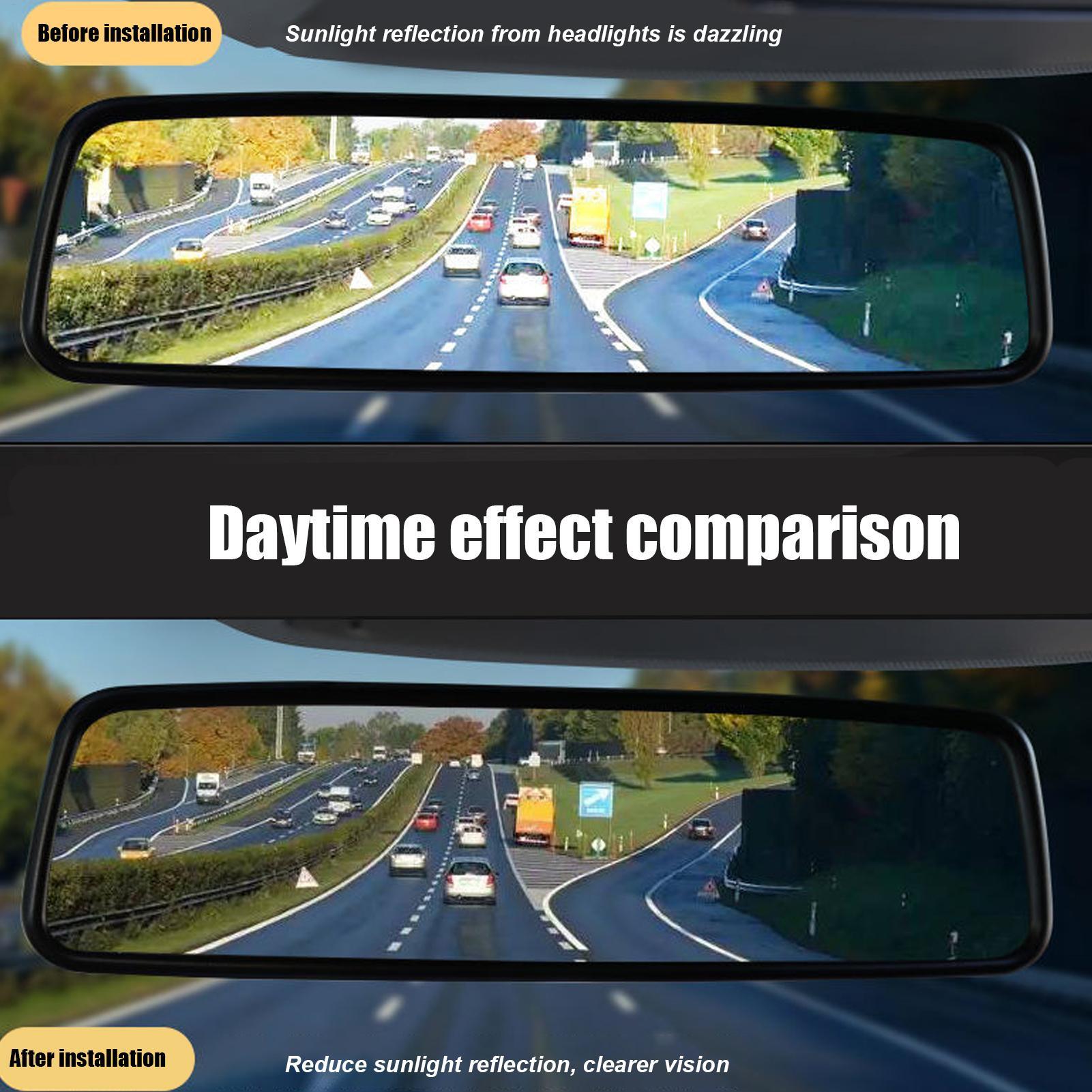 Car Interior Rearview Mirror A - Anti Glare Car Rearview Mirror Film ulasan dan harga