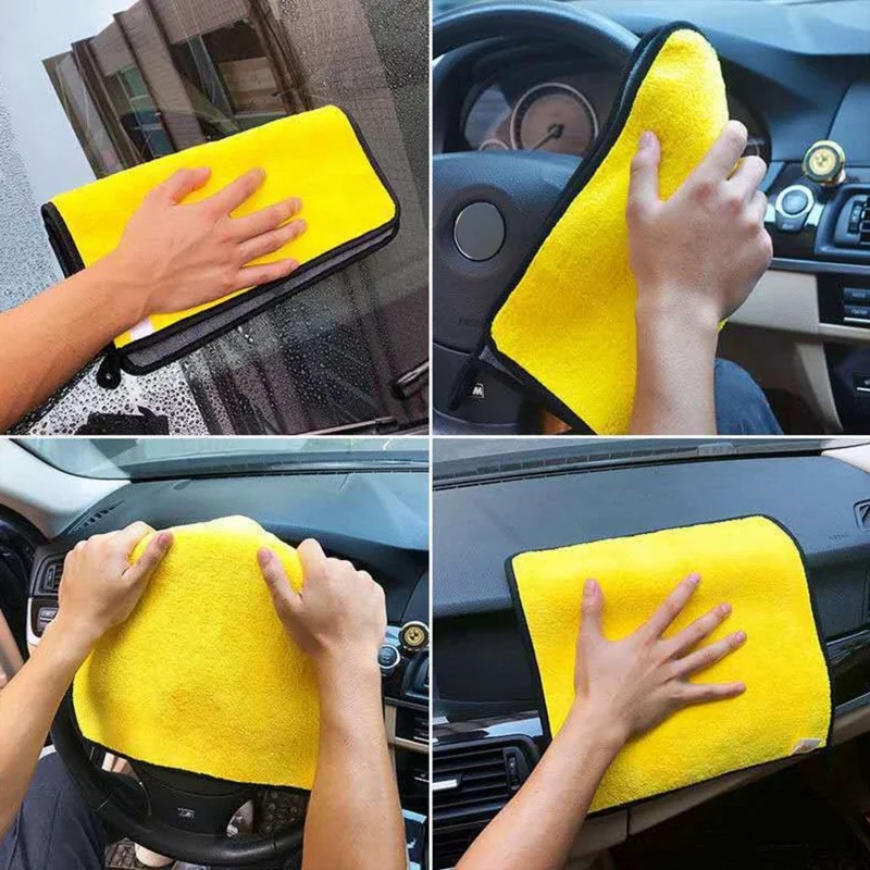 Microfiber Car Cleaning Towels - Microfiber Car Drying Towel Super Absorbent ulasan dan harga
