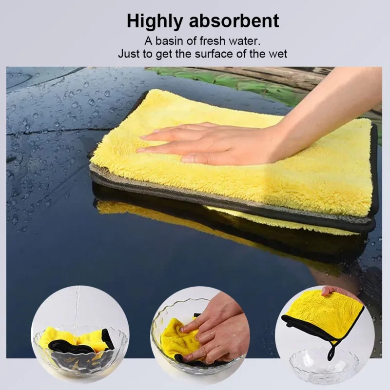 Microfiber Car Cleaning Towels - Microfiber Car Drying Towel Super Absorbent ulasan dan harga