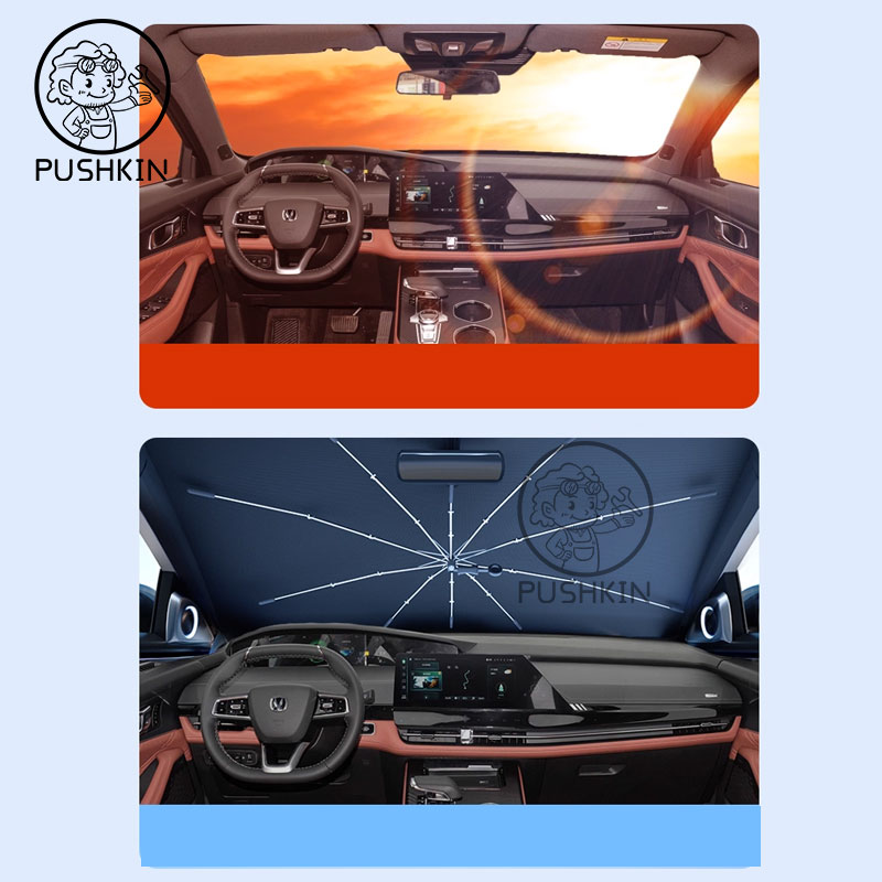 For Changan UNIK 2024 2025 202 - Car Sunshade Windshield Umbrella Foldable ulasan dan harga