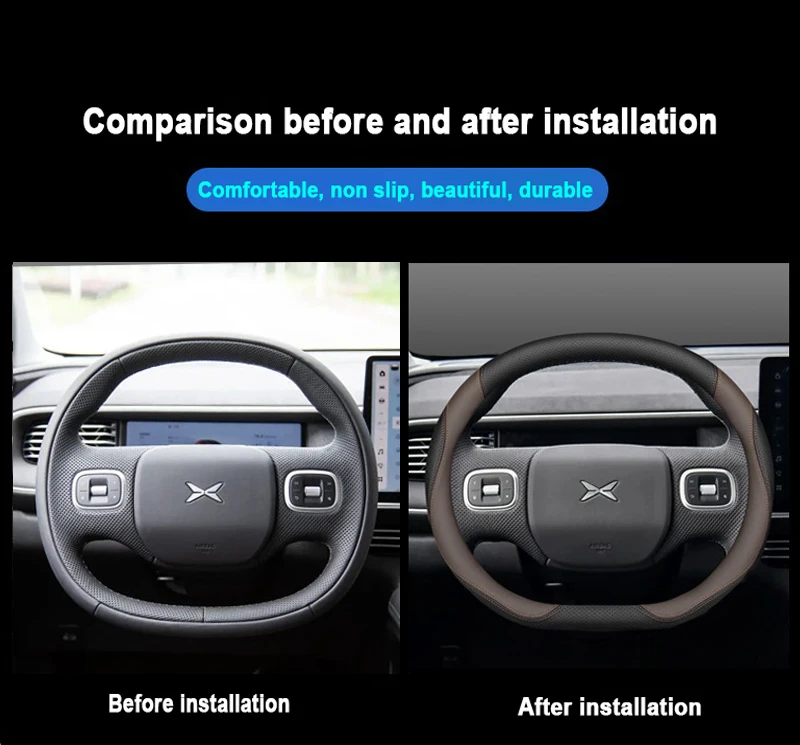 Car Steering Wheel Cover Wrap  - Car Steering Wheel Cover Anti Slip Breathable ulasan dan harga