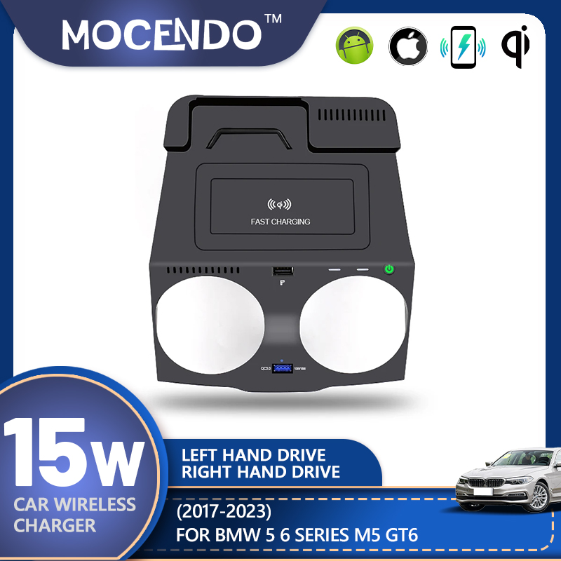 For BMW 5 6 Series G30 G38 G32 - Wireless Car Charger Mount Fast Charging ulasan dan harga
