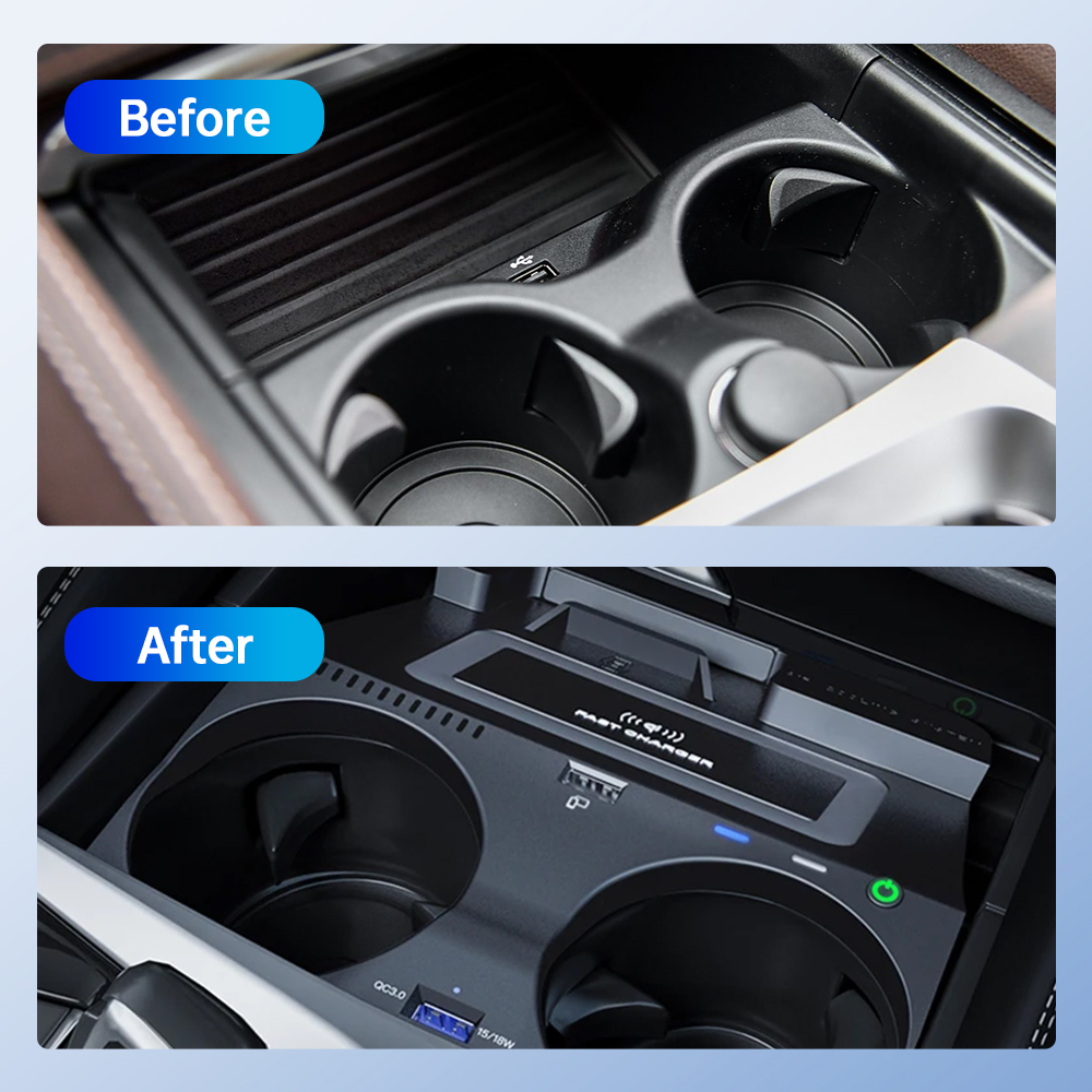 For BMW 5 6 Series G30 G38 G32 - Wireless Car Charger Mount Fast Charging ulasan dan harga