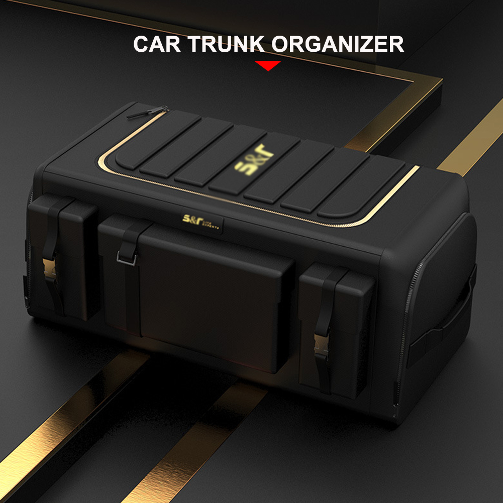 Universal Car Trunk Organizer  - Car Trunk Organizer Foldable Storage Box ulasan dan harga
