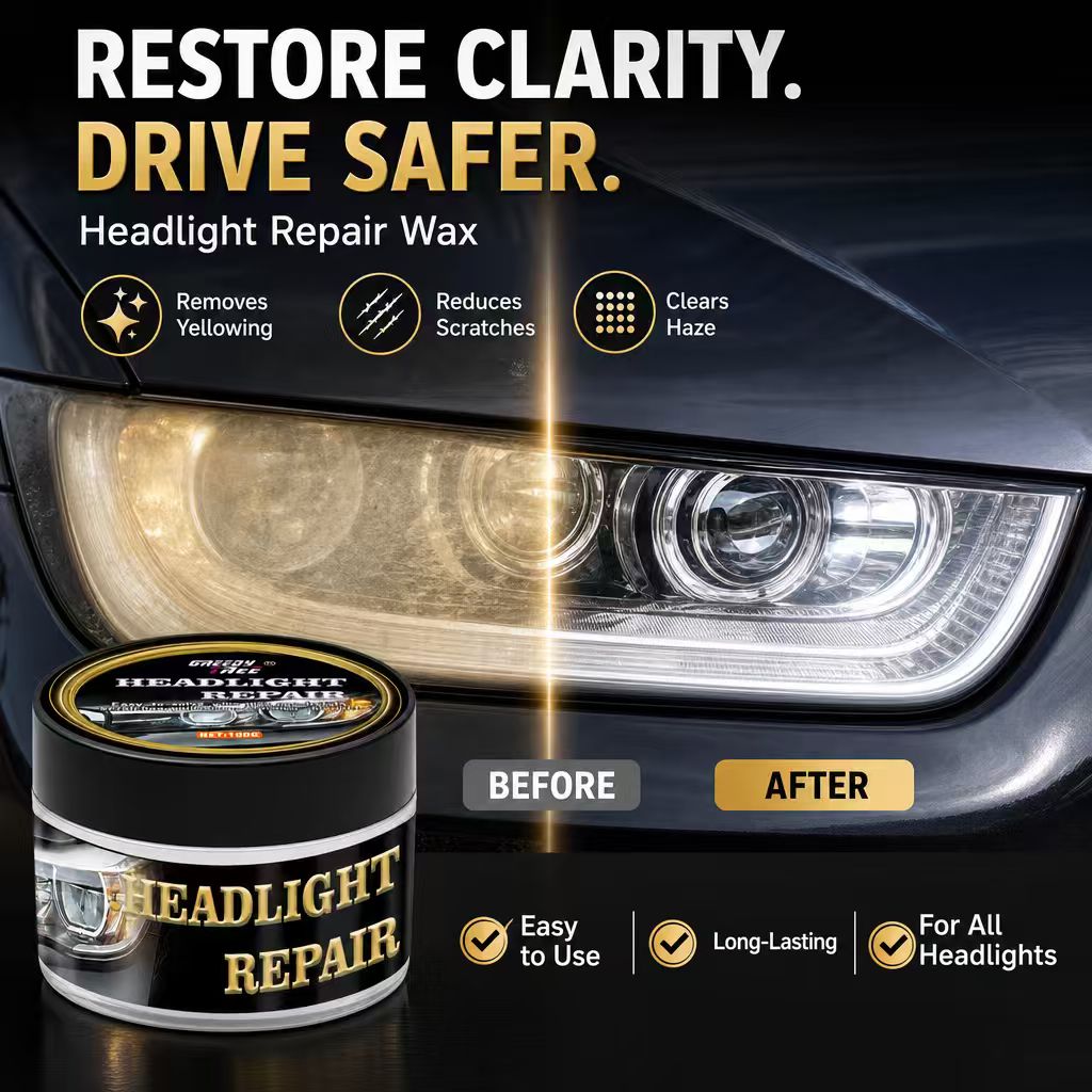 Car Headlight Repair Wax Polis - Car Scratch Repair Polishing Wax Paste ulasan dan harga